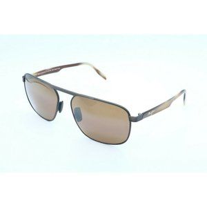 Maui Jim Swinging Bridge MJ 787-01C Brown Sunglasses Brown Polarized Lenses (C)